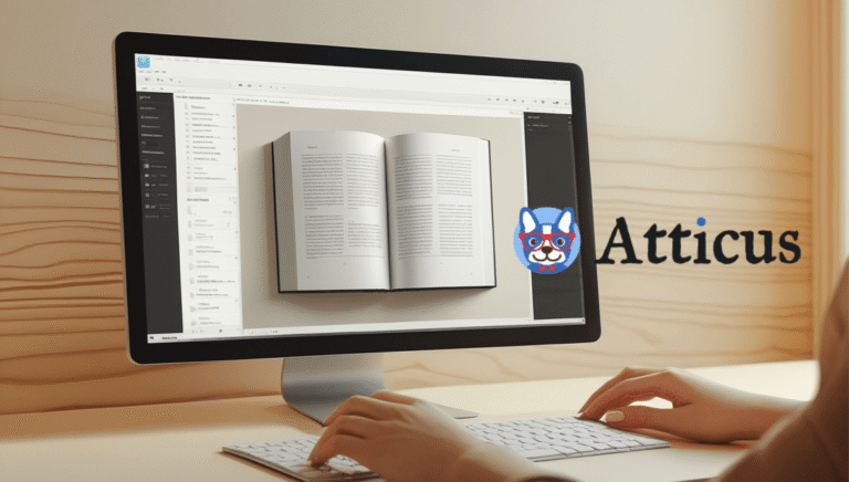 Atticus is an all-in-one software for writing and formatting professional eBooks and print books