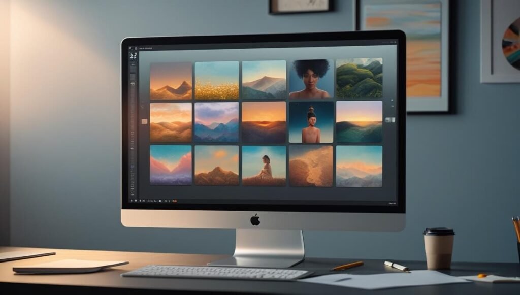 Midjourney generates images from text prompts to boost creative efficiency