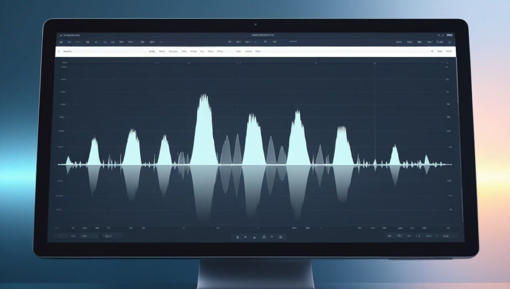 Descript helps users edit audio by editing transcribed text, drastically cutting production time.