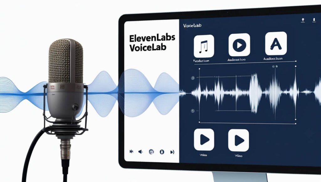 ElevenLabs VoiceLab uses AI to create a digital clone of a voice for generating speech from text.