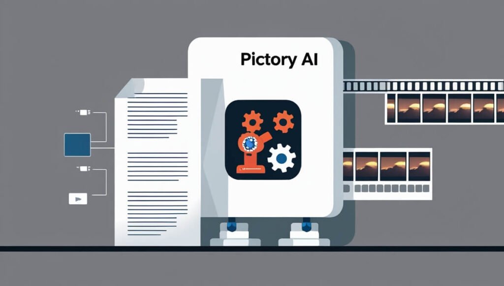 Pictory AI transforms text content into video frames with ease