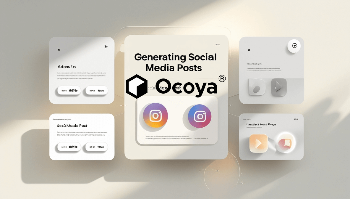 Ocoya is a cutting-edge AI platform streamlining social media post generation and scheduling