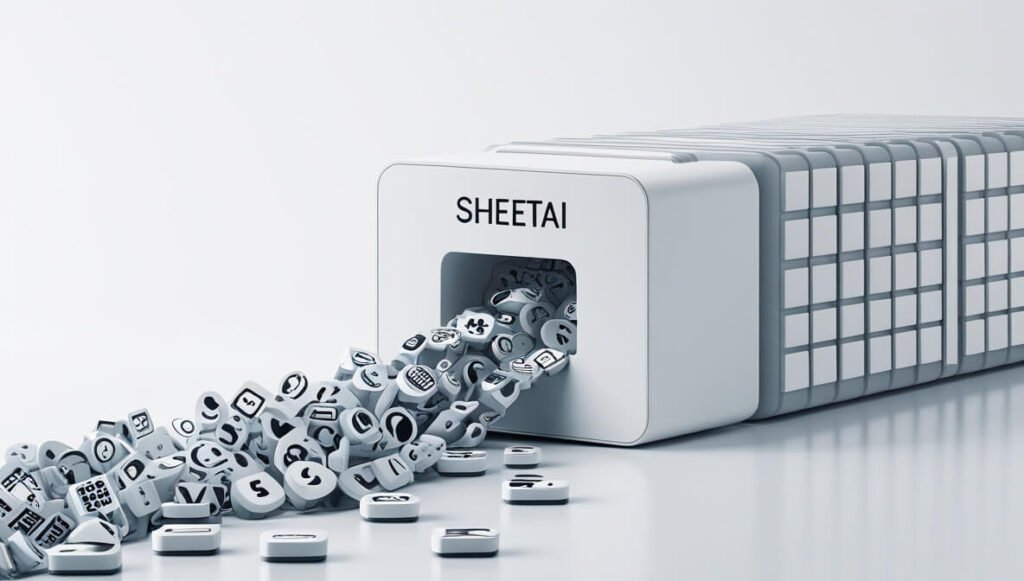 SheetAI automates tasks like data cleaning, categorizing text, and generating content directly within Excel and Google Sheets using AI prompts.