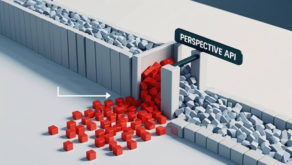 Perspective API as Inappropriate Content Flagging ai tool
