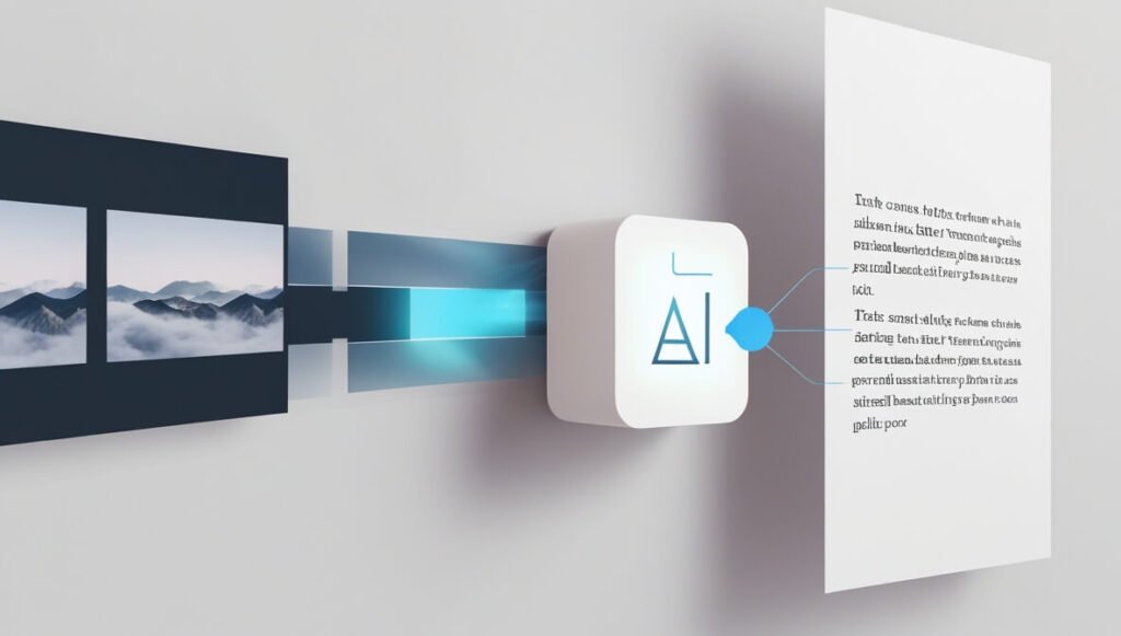 Descript uses AI to transcribe video and audio, allowing users to edit the media by editing the text transcript.