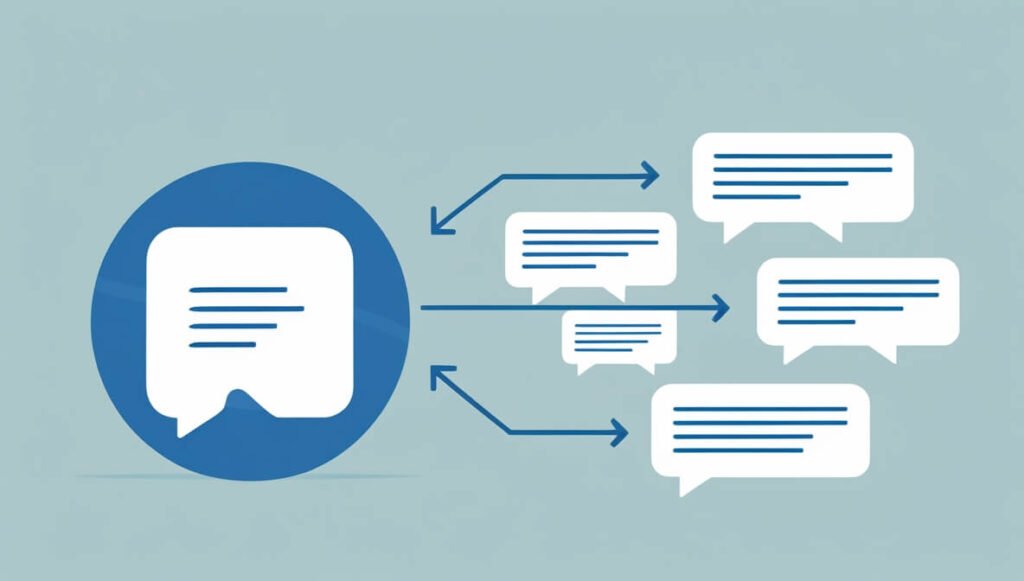 ChatGPT automates the creation of pre-written responses for customer support inquiries.
