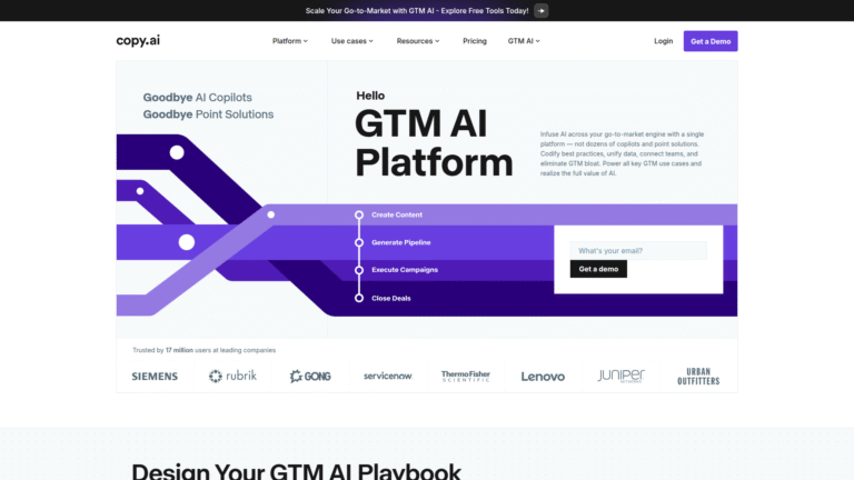 Copy.ai as Ad Copy Generation tool screenshot
