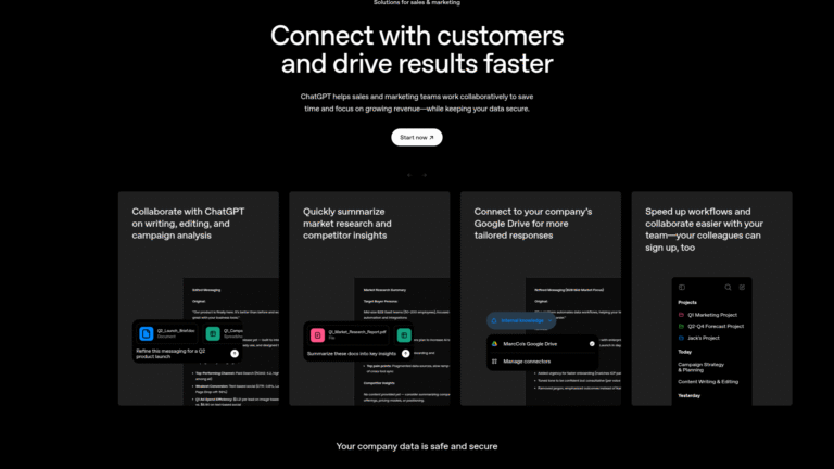 ChatGPT as Auto Reply Generation tool screenshot