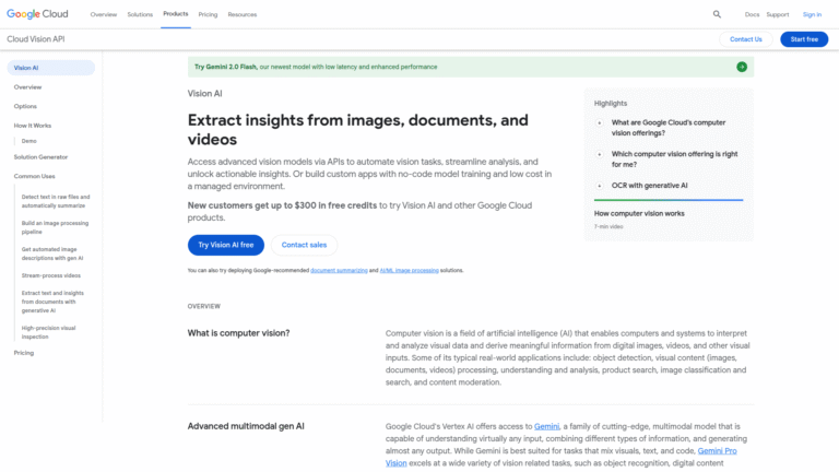 Google Cloud Vision Safe Search as Visual Content Filtering tool screenshot