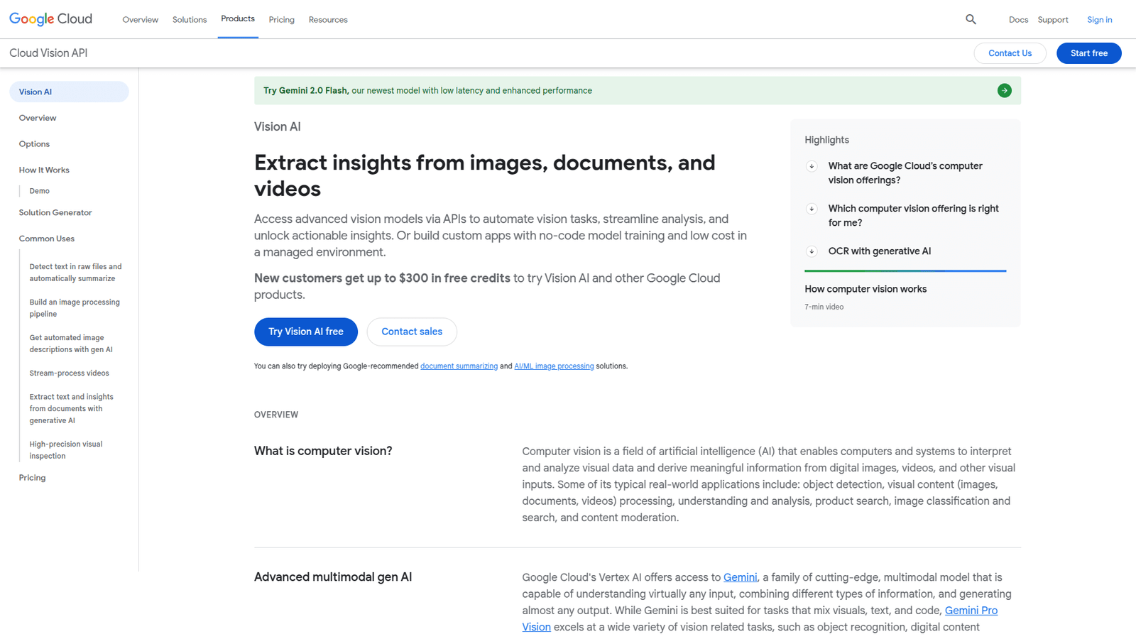 Google Cloud Vision Safe Search as Visual Content Filtering tool screenshot