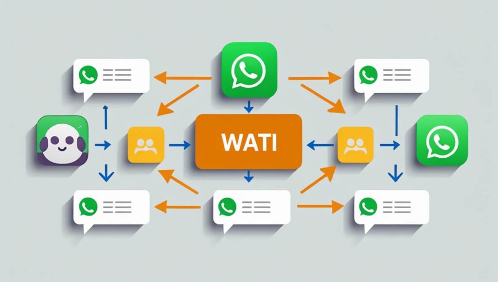 WATI as WhatsApp and Messenger Automation ai tool