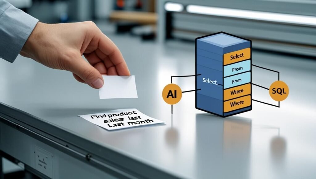 Text2SQL.ai converts natural language requests into structured SQL database queries.