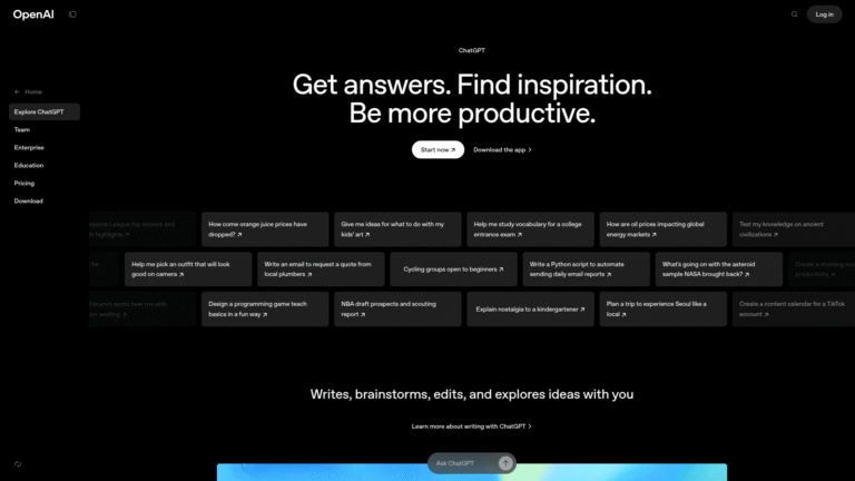 ChatGPT as Natural Language Data Querying tool screenshot