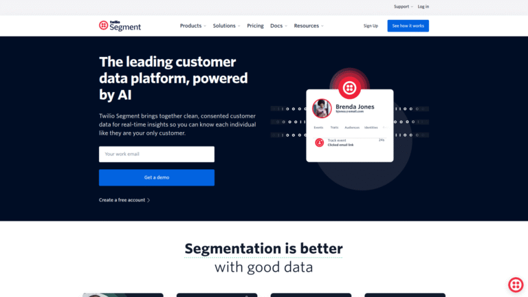 Segment as Customer Segmentation and Prediction tool screenshot