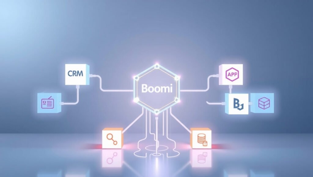 Boomi streamlines API Integration by acting as a central hub that effortlessly connects disparate systems and automates data flow, enhancing efficiency across an enterprise.