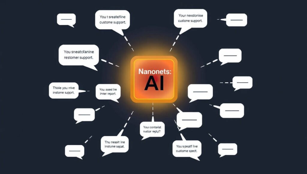 Nanonets as Auto Reply Generation ai tool