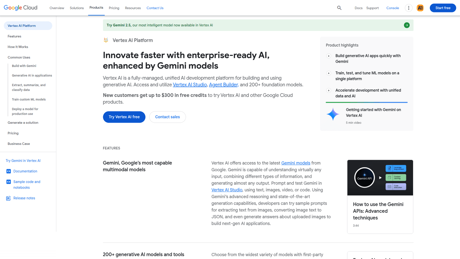 Vertex as API and SQL Query Building tool screenshot