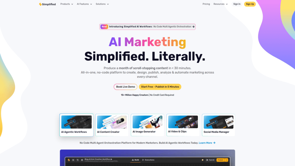 Simplified among the AI eBook tools