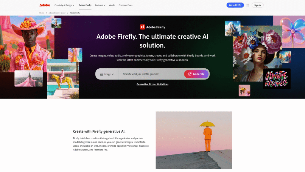 Adobe Firefly among best ai image generators