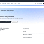 AWS Comprehend as Sentiment Analysis tool screenshot