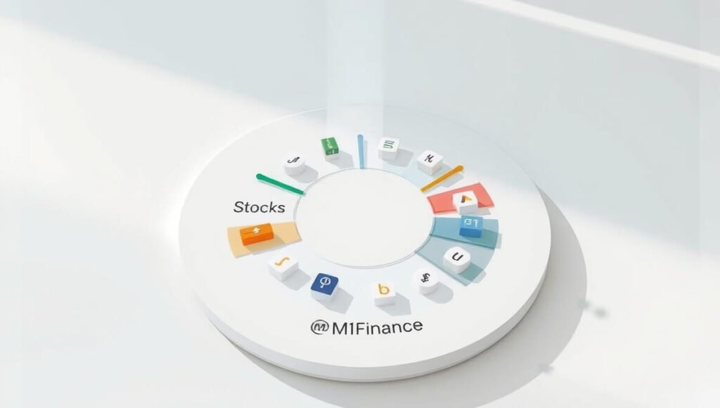 M1 Finance automates custom investment portfolio creation and rebalancing, enabling investors to maintain precise asset allocations for optimal performance without manual intervention.