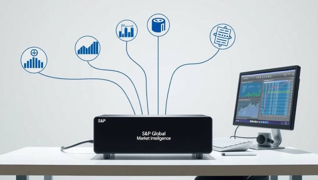 S&P Global Market Intelligence seamlessly integrates diverse global data feeds, transforming fragmented market information into unified, actionable intelligence for confident trading and strategic decision-making in finance.