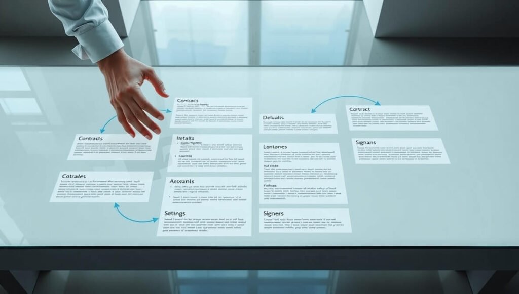 The LawDepot AI tool automates legal document generation by guiding users through a process to assemble tailored, legally compliant documents efficiently.