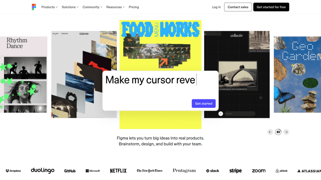 Figma among best AI mockup tools