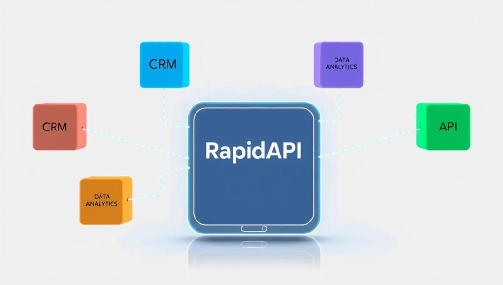 RapidAPI centralizes and simplifies API integration, enabling seamless connection and automation of diverse software systems for enhanced productivity.