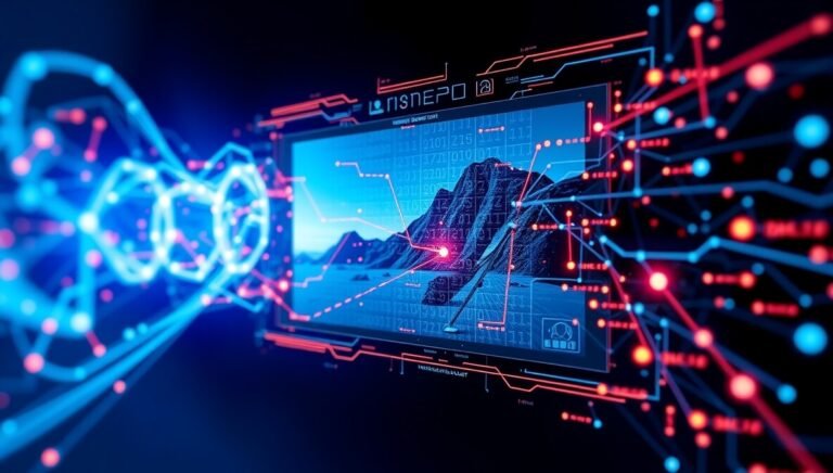 A futuristic interface visually demonstrating the power of the best AI video editors transforming content.