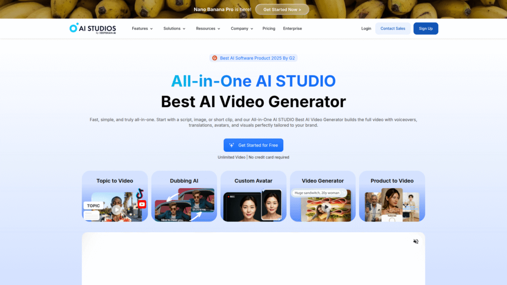 Deepbrain among best AI video summarizers