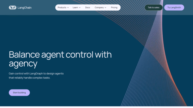 LangGraph as Agent Development tool screenshot