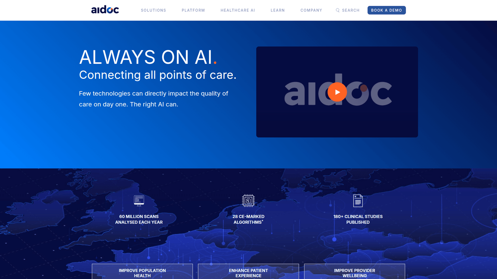 Aidoc as Medical Image Analysis tool screenshot