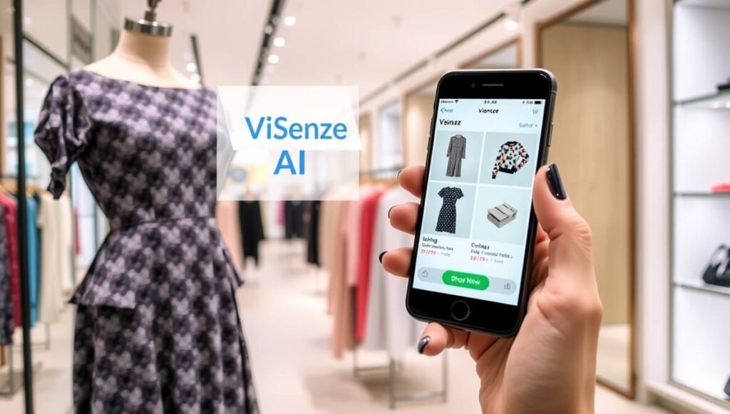 ViSenze as Visual Search and Product Recognition ai tool