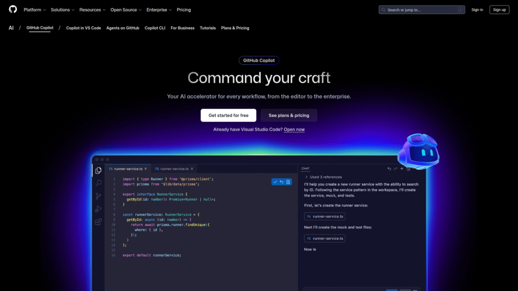 GitHub Copilot among best ai coding tools