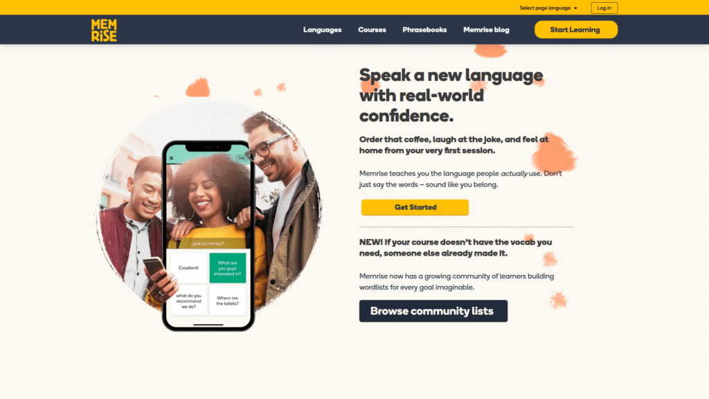 Memrise among best ai language apps