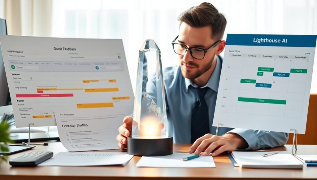 Lighthouse as a Hotel and Accommodation Management ai tool