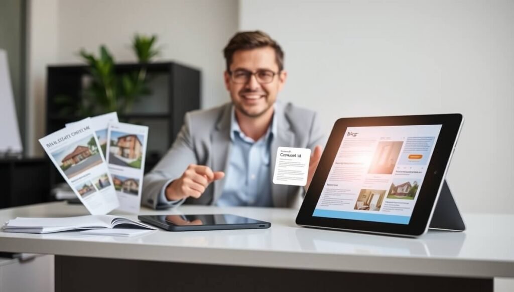 RealEstateContent.ai generates compelling property content fast, streamlining marketing and advertising efforts for real estate professionals.