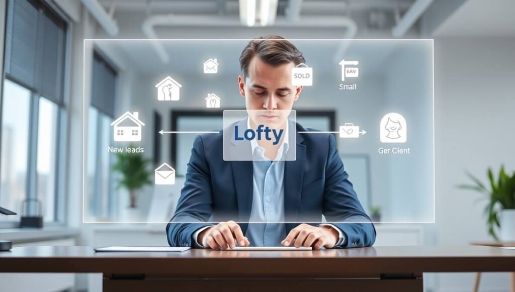 Lofty as a Lead Generation and CRM ai tool