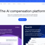Pave as Compensation and Benefits Analysis tool screenshot