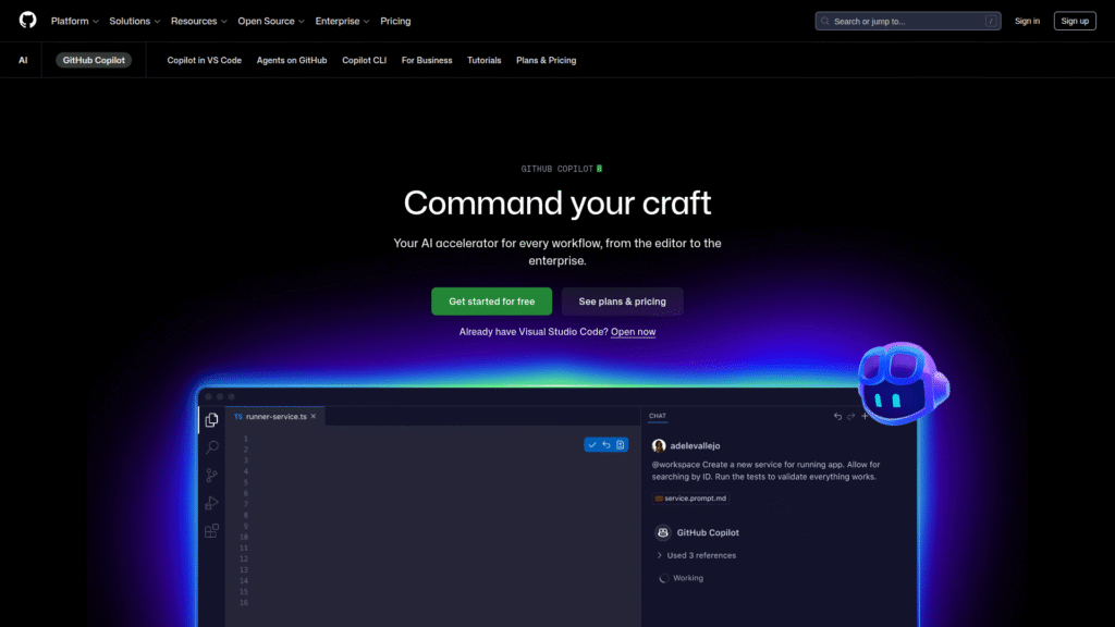 GitHub Copilot among AI debugging tools
