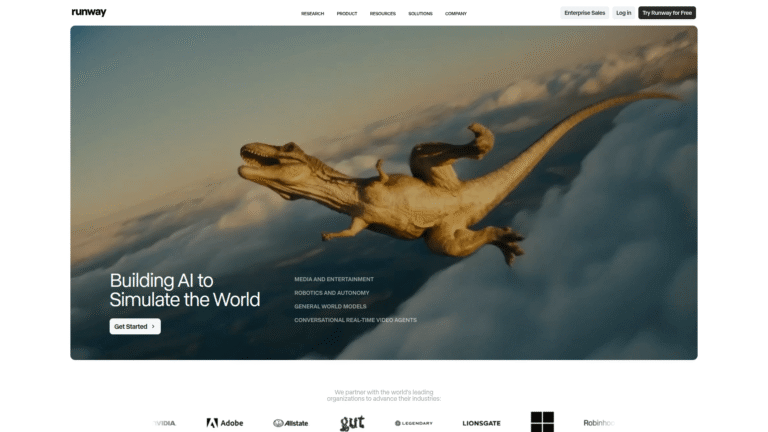RunwayML as a Graphics and Animation tool screenshot