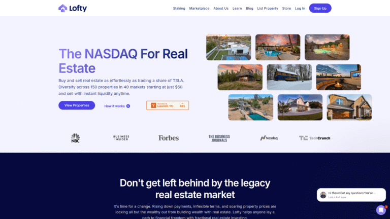 Lofty as a Lead Generation and CRM tool screenshot