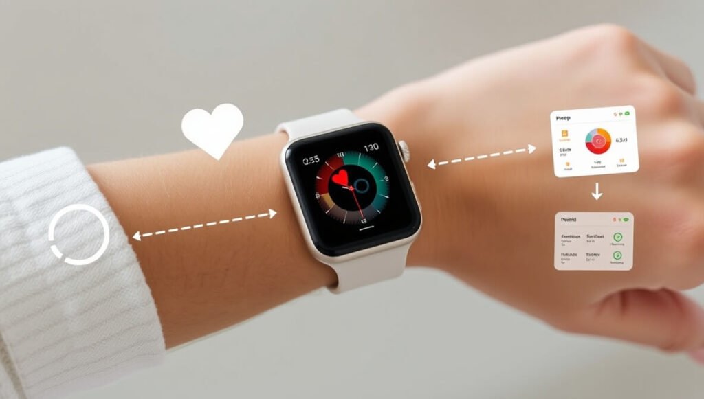 The Apple Watch Series 10 AI tool continuously monitors personal health metrics like heart rate, sleep, and blood oxygen, providing actionable insights and enabling seamless integration with other smart devices for comprehensive wellness management.