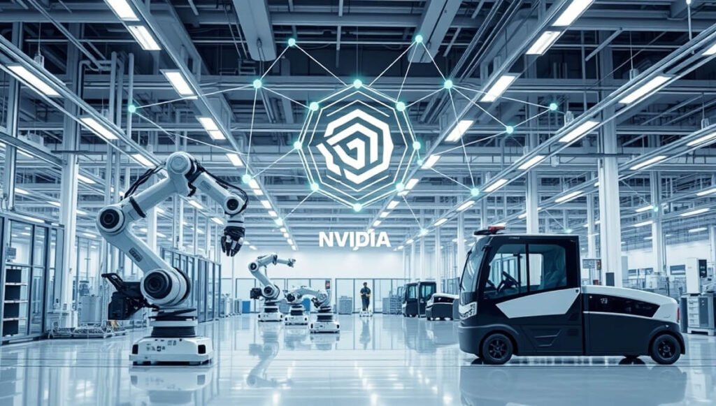 NVIDIA Isaac Platform provides advanced AI and robotics software for developing, simulating, and deploying intelligent robots that enhance efficiency and precision in factory automation and supply chain operations.