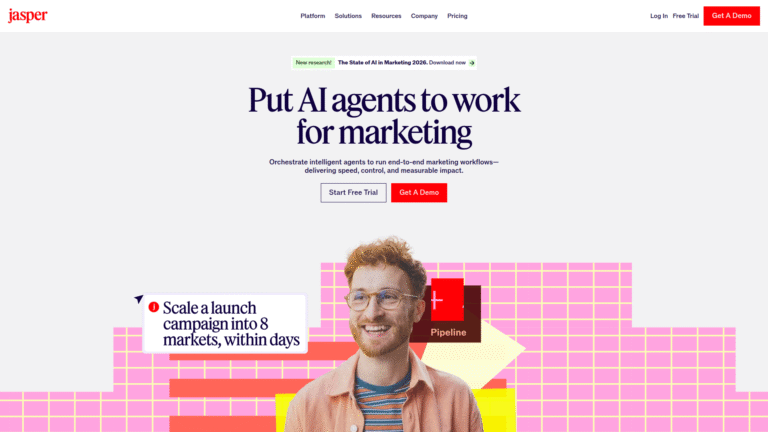 Jasper AI as a Marketing and Personalization tool screenshot