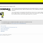 Cognex ViDi as a Quality Control and Inspection tool screenshot