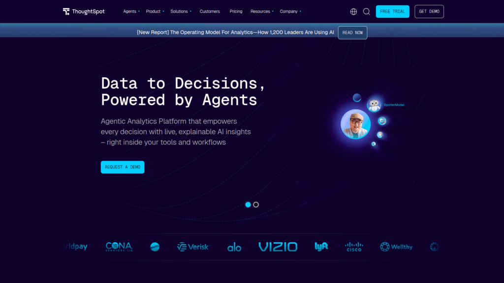 ThoughtSpot among AI data analysis tools