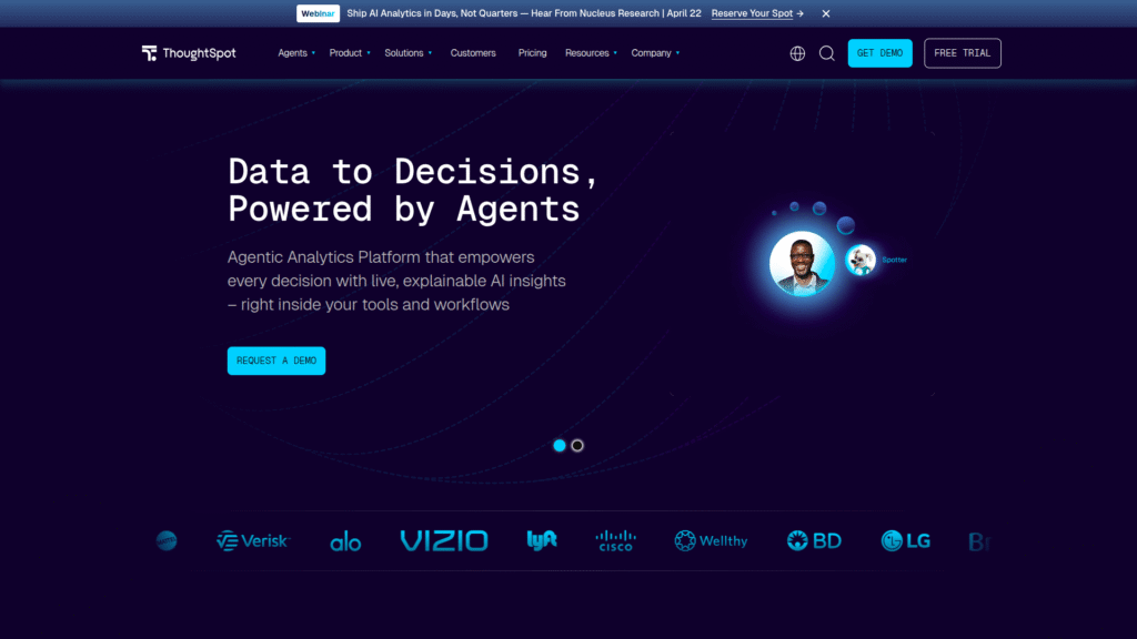 ThoughtSpot among AI dashboard builder