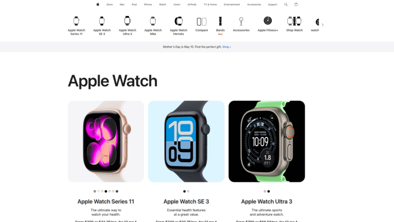 Apple Watch Series as a Wearables and Health Monitoring tool screenshot